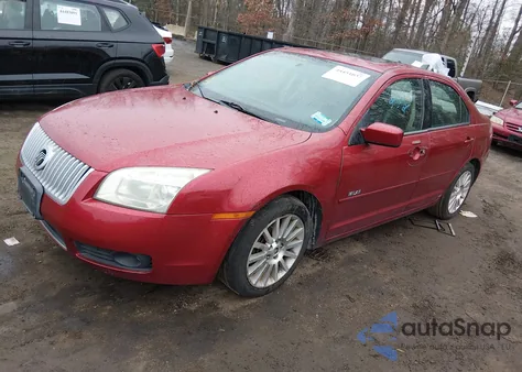 2008 Mercury Milan V6 Premier from USA, damaged, VIN 3MEHM02158R650398